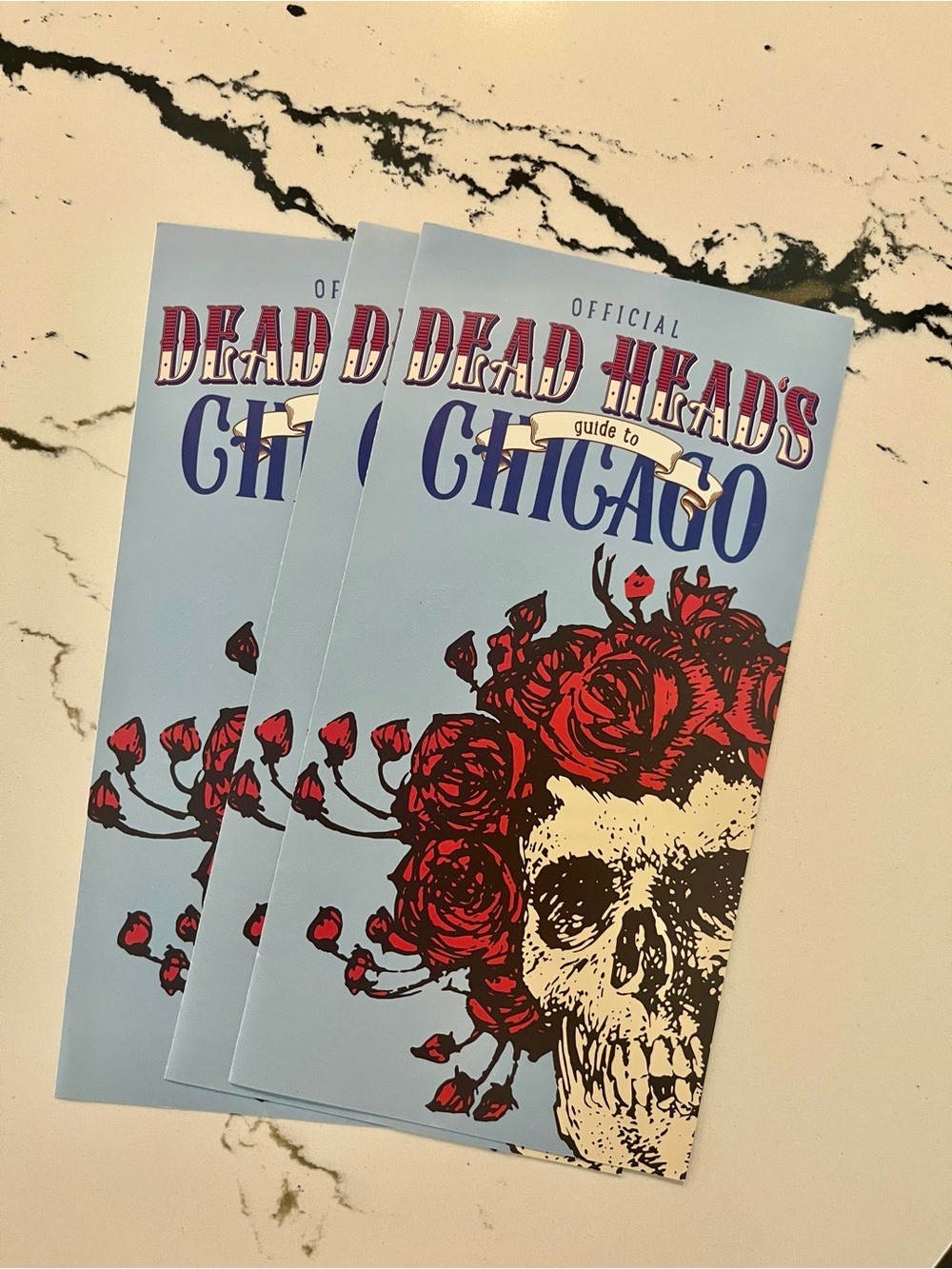 Grateful Dead- Dead Heads Guide to Chicago - collectors guide.